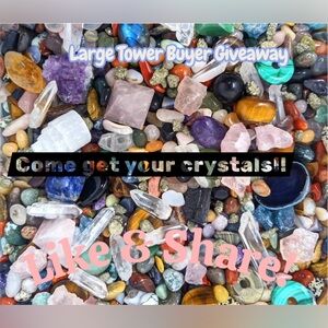 Jewelry crystals rocks and stones!!  Share Show! ❤️ to be notified